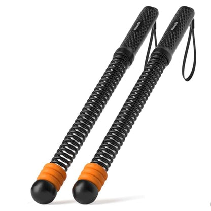 Ropeless Battle Ropes with Adjustable Weights, Portable Cordless Battle Ropes for Home Gym, HIIT & Low Impact Cardio Workouts, Compact Gym Equipment for Men & Women (Black)