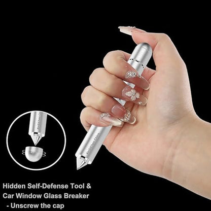 Dual Spinning Mode Fidget Spinner Manual Vibrating Eye Massager Facial Roller Self Defense Tool Car Window Breaker Novelty Birthday Gift