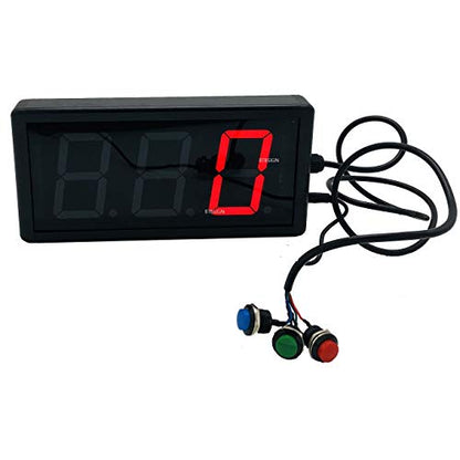 LED Lap Counter Up/Down Digital Counter with Buttons and Remote 3inch High