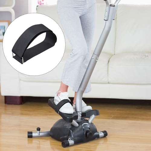 6 Pack Ellipse Leg Exerciser Machine Pedal Straps, Adjustable Pedal Straps for Ellipse Leg Exerciser Machine Under Desk Elliptical Reusable Strap Fitness, Under Desk Elliptical Pedals Band for Seniors