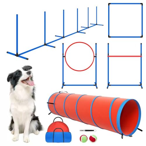Dog Agility Equipment, Dog Agility Course Backyard Set Obstacle Course