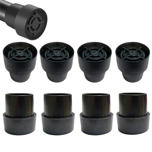 8 Pieces 1 Inch Replacement Mini Trampoline Leg Caps Tips