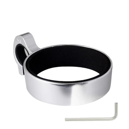 Aluminium Alloy Bike Cup Holder Coffee Holder for Bike Handlebar (A Silver) - color: A Cup Holder-Silver