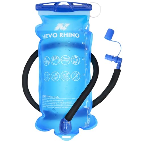 N NEVO RHINO Hydration Bladder 1.5L - 2L- 3L Leak Proof Water Reservoir - color: 3L-Blue