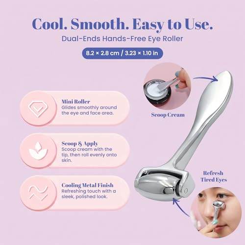 ROSELYNBOUTIQUE Gua Sha Facial Tools & Stainless Steel Face Roller