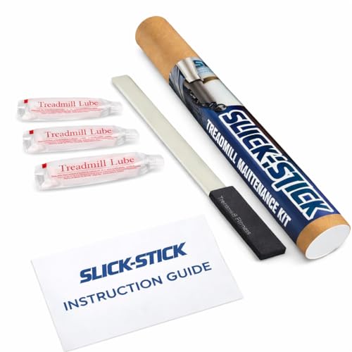 TreadLife Fitness Slick-Stick 3 Treadmill Maintenance Kit | 3X Applications of Treadmill Lubricant for Belt | 100% Silicone Lube | 15" Heavy Duty Applicator | Directions Included - size: Slick-Stick 3 Applications Kit
