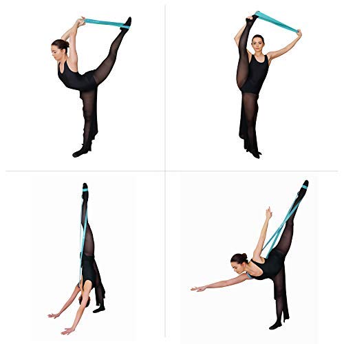 Ballet Stretch Bands for Flexibility, Strength and Dance Training - color: Teal