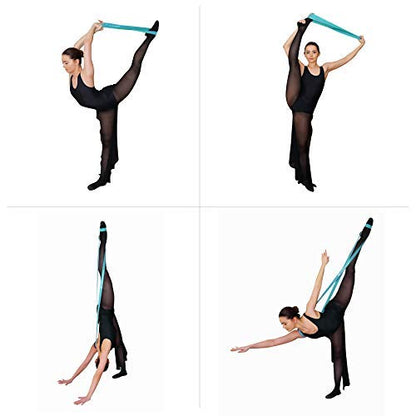 Ballet Stretch Bands for Flexibility, Strength and Dance Training - color: Teal