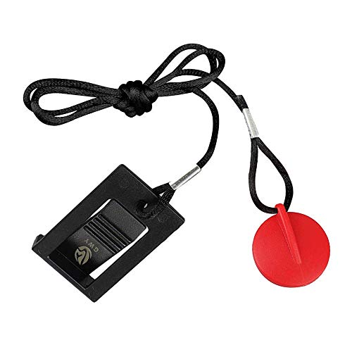 Treadmill Magnet Safety Key for Proform Image Weslo Reebok Epic Golds Gym Freemotion and Healthrider Treadmills - color: Black