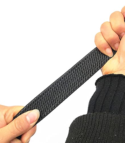 Marcobrothers 48 Inch Bungee Cord Black, Flat Heavy Duty Bungee Cord with Hook,Bungee stape (48 inch Black X 2) - size: 48 inch X 2 Black