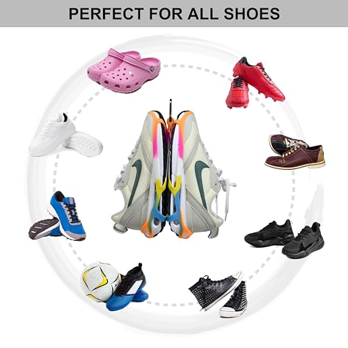 MALTERZER Shoe Clips, Shoe Holster for Backpack, Footwear Clip Cleat Bag Shoe Bags for Travel - color: Colorful