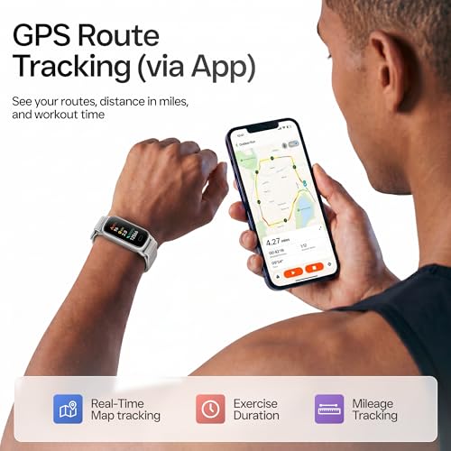 Lightweight Activity & Fitness Tracker with Subscription-Free App Control, AI Sleep Insights, 24/7 Heart Rate & Blood Oxygen Tracking, 16 Sport Modes, Waterproof Smart Watch for Men & Women - color: Silver