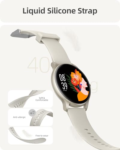 Parsonver Smart Watch(Answer/Make Calls), Fitness Tracker for Women Men - color: Starry Silver