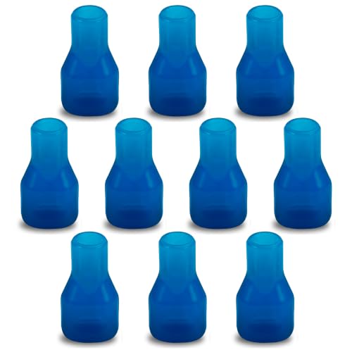 Shudyear 10Pcs Replacement Bite Valve for Hydration Pack Bladder - Leakproof Self-Sealing Silicone Mouthpieces