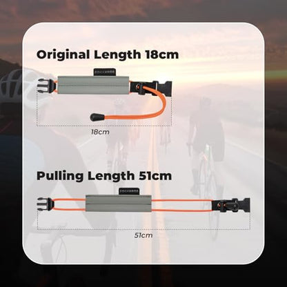 ROCKBROS Bike Leg Strap, Reflective Cycling Ankle Band for Pants - color: Blue*2