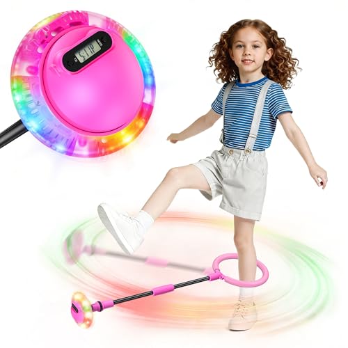 Skip Ball for Kids – LED Display Skip It Toy with Counter
