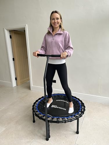 Adjustable T-Bar Handle Stability Bar for The Fit Bounce Pro, Fit Bounce Pro XL and Maximus Pro Bungee Rebounder Models I Will not fit Any Other Make of Mini Trampoline