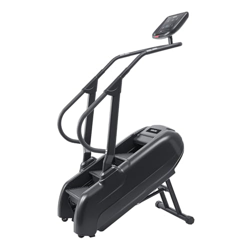 VEVOR Stair Stepper Machine, LED Screen Continuous Climbing Machines, Max Load 330 Lbs Stepping Climber for Home, 15 Speed Levels 28-168 Steps/Minute Stepmill Exercise for Cardio Lower Body
