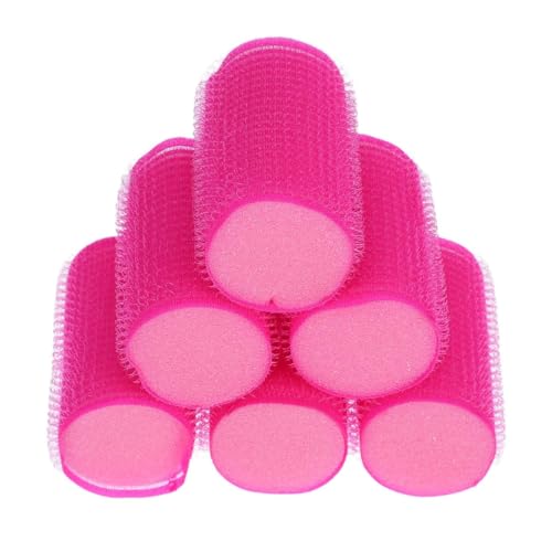 Uonlytech Hair Roller, 8pcs Hair Sponge Curlers Set, Self Grip Foam Hair Rollers for Women and Girls, Hair Roller for Bangs
