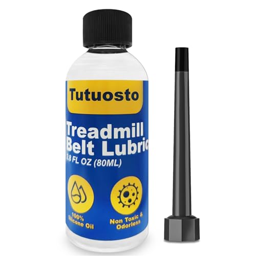 Treadmill Lubricant for Belt, 100% Silicone Treadmill Oil Kit - size: 1 Pcs