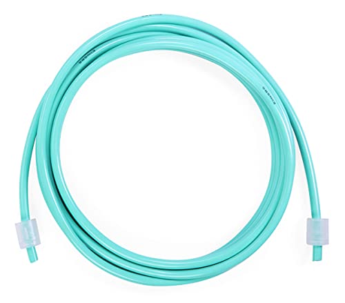 Elite Jumps, PVC Jump Rope Replacement Cord, 10' Rope with Snap-Lock Cord Ends - 4mm/5mm/6mm PVC Cord - color: Turquoise, size: 5mm