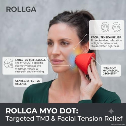 Rollga MYO DOTS - Massage Ball Set for Myofascial Release & Trigger Points
