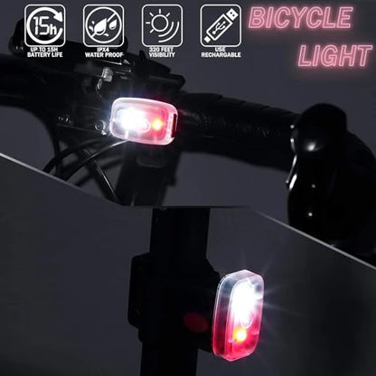 Mudder Running Lights for Runners Rechargeable LED Safety Lights