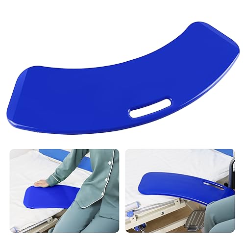 YHK Sliding Transfer Boards, Sliding Boards to Transfer to Wheelchairs, Seniors from Bed to Chair, Car, Slide Assist Device, Sliding Boards Hold up to 440 lbs (Blue) - size: Slide Transfer Board 31.5"