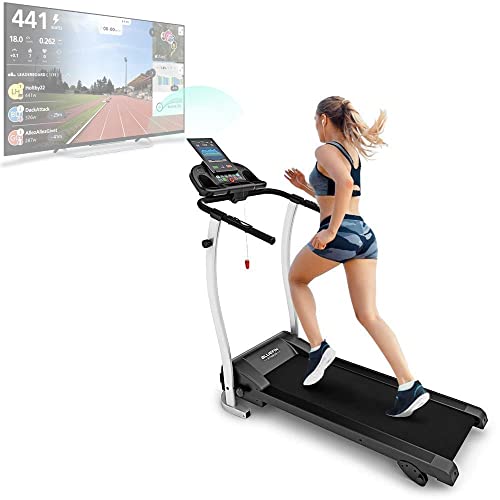 Bluefin Fitness Kick 2.0 | Task 2.0 | Innovative High-Speed Folding Treadmill | Home Walkpad | Joint Protection Tech | Compact Walking | Running Machine | Home Gym Office | Bluetooth - style: B Kick 2.0 2024