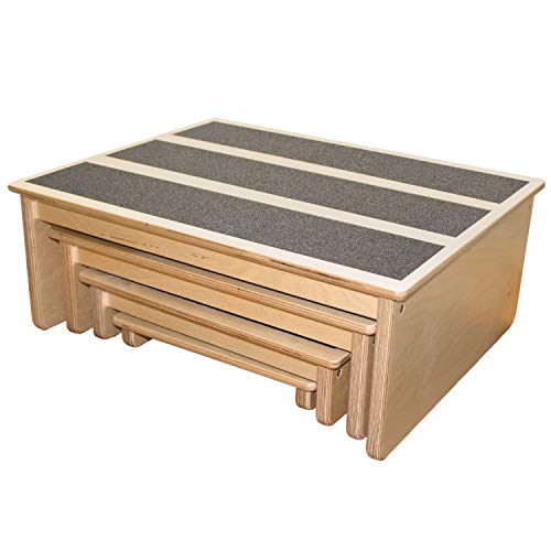 Rehabilitation Advantage Nesting Step Stools, Set of 4