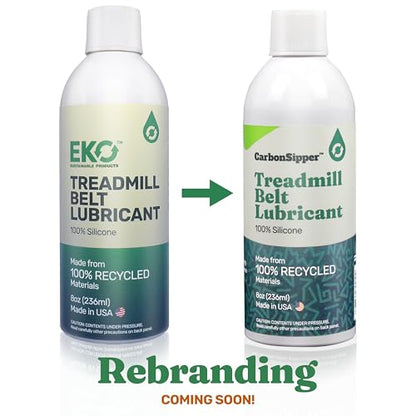 100% Silicone Treadmill Belt Lubricant - Treadmill Oil Spray - All Types of Treadmills - Eco-Friendly Lube - Non-Toxic - Odorless - 8 oz