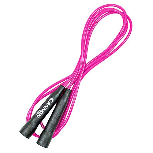 Cannon Sports Speed Jump Rope - Tangle Free for Gym Training, Boxing Workout & Fitness - color: Pink