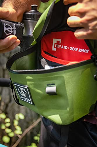 Uncharted Supply Co. Hip Pack for Running, Hiking, Biking (Olive) - color: Olive