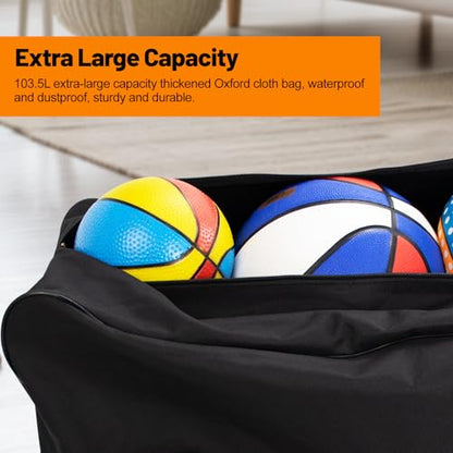 54L 14.2Gallons Foldable Duffle Cloth Bag Travel DuffelTote Bags Durable Luggage GymBag with Zippers and Handles for Camping and Traveling 23.6x11.8x11.8in - style: 23.6in-54l