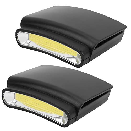 Mini Hat Brim Light for Camping Hiking Fishing Running Night Activities 3 Modes Wide Beam Hands Free Adjustable Cap Light with Ultra Bright LED Trainer Accessories