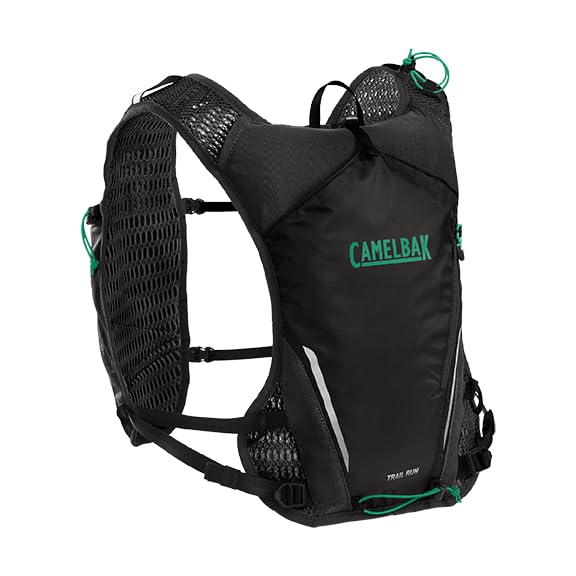CamelBak Trail Run Vest Running Hydration Pack, Black