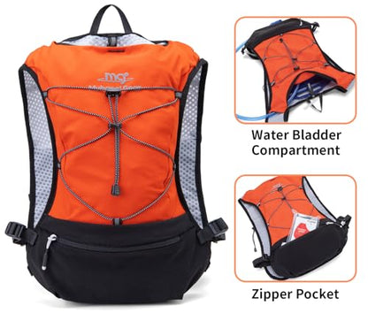 Lightweight Running Vest for Women & Men Hydration Backpack Pack with 1.5L Water Bladder Bag Running Gear Accessories for Hiking Marathon Trail Cycling