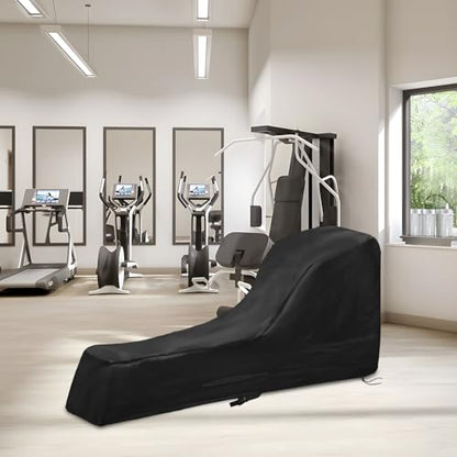 Rowing Machine Cover Concept 2 Rower Accessories Waterproof Dustproof Fitness Equipment Cover Fit for Concept 2 Rowing Machine 95" L x 24" W x 40" H Black