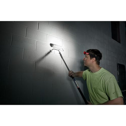 Milwaukee 2104 Spot Flood 450 Lumens Adjustable Hard Hat Headlamp Light
