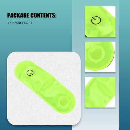 Outdoor Sports LED Safety Light Reflective Magnetic Clip on Strobe Running Walking Bike Cycling