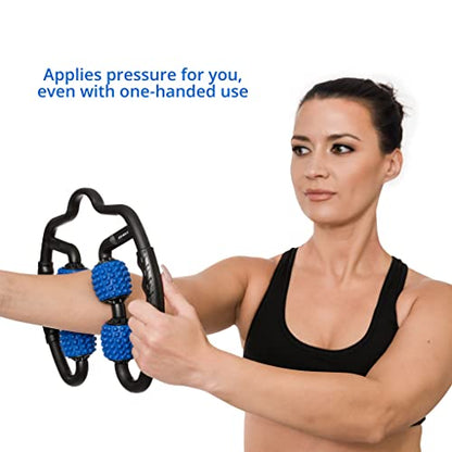 Body Back Trigger Point Pressure Roller Massager for Deep Tissue Relief
