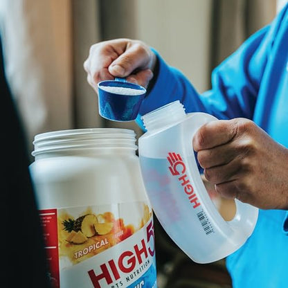 HIGH 5 Running Handheld Water Bottle 350ml, BPA-Free Leakproof Bottle