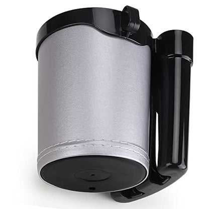 Accmor Stroller Cup Holder with Phone Keys Holder, 3-in-1 Universal Cup Holder, Drinks Bottle Holder for Stroller, Bike, Wheelchair, Walker, Scooter - color: Black Grey