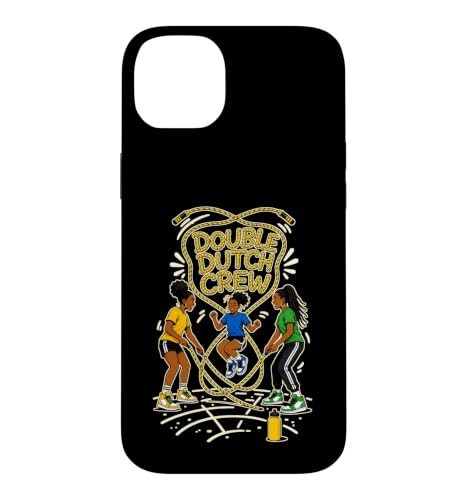 Double Dutch Crew Jump Rope Skipping Team Rhythm Case for iPhone 14 Plus