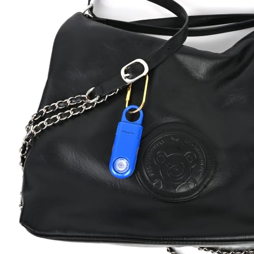 135dB Rechargeable Personal Safety Alarm Ultra-Bright Flashlight & Strobe Light. Non Slip Grip Keychain Emergency SOS Siren for Women, Students. Loud Sound Hiking Bear Alerts Blue - color: Blue