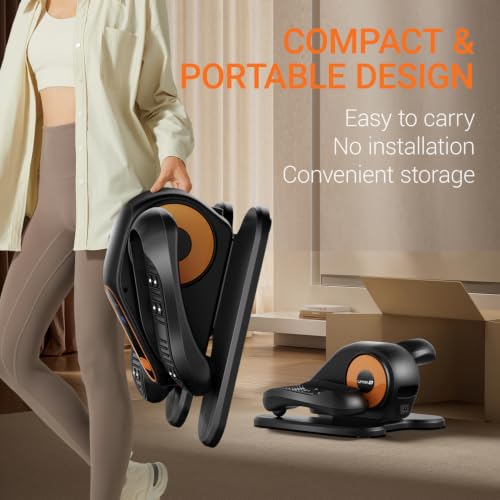 UMAY Under Desk Elliptical Eclipse Leg Exerciser Electric as seen on TV - color: Dark
