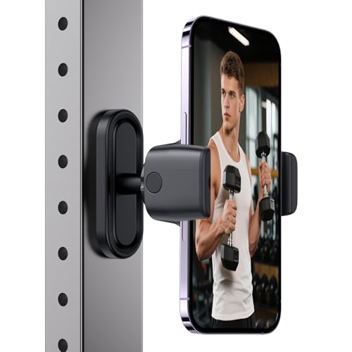 Magnetic Phone Holder for Gym, Essential Phone Mount for Gym Goers