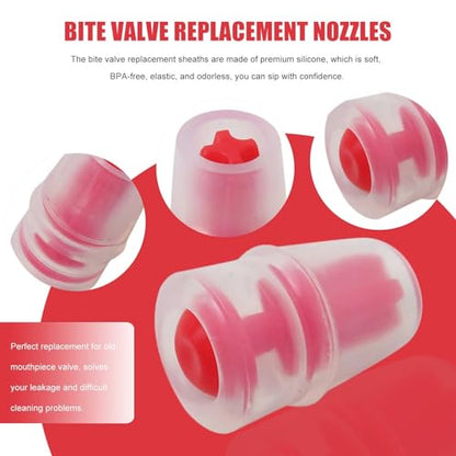 6-Pack Multicolor Hydration Bags Bite Valve Mouthpiece Replacement for Water Reservoir US