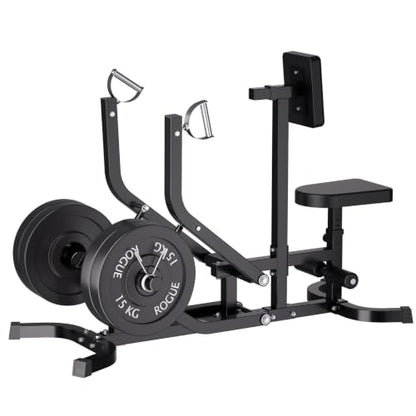 Garvee Seated Row Machine, Back Machine Gym Equipment, 400LBS