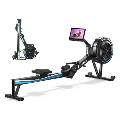 Merach R50 Pro & R60N Rowing Machine Indoor, Backlit Professional Monitor - size: NovaRow R50 Aura